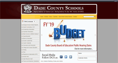 Desktop Screenshot of dadecountyschools.org
